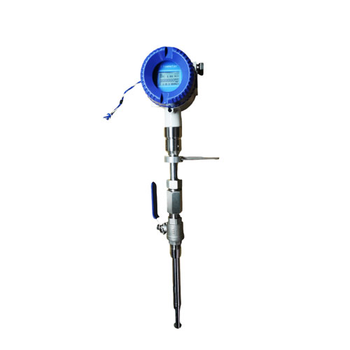 Thermal gas mass flow meter